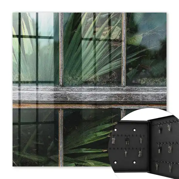 Key cabinet Green harmony picturesque wood