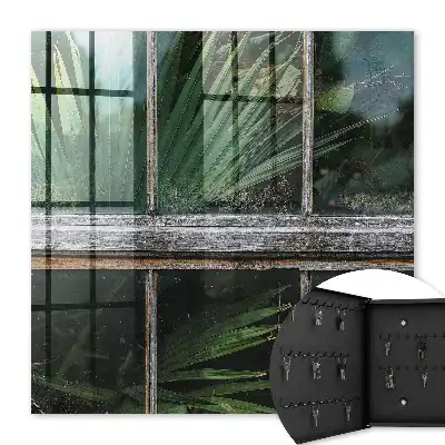 Key cabinet Green harmony picturesque wood