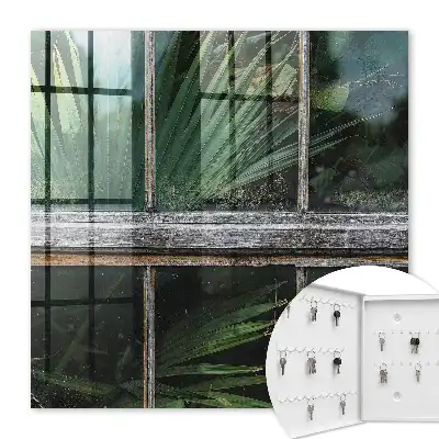 Key cabinet Green harmony picturesque wood