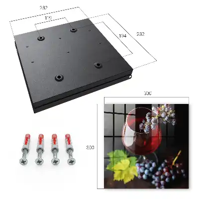 Wall mounted key cabinet A bunch of wine