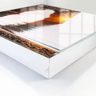 Wall mounted key box Rock Arch Sunrise