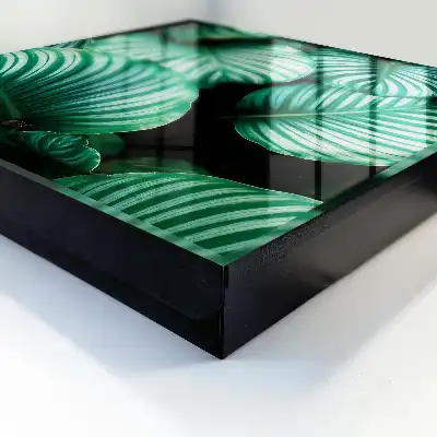 Key box for home Green leaf structure