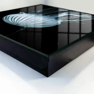 Key box for home Sea calm in the black background