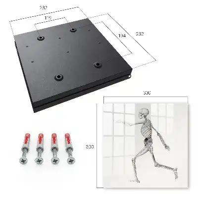 Decorative key box Dynamic character skeleton movement