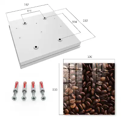 Key cabinet Aromatic coffee with a natural texture