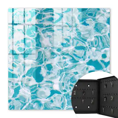 Key box for home Water swirls create a mesmerizing effect
