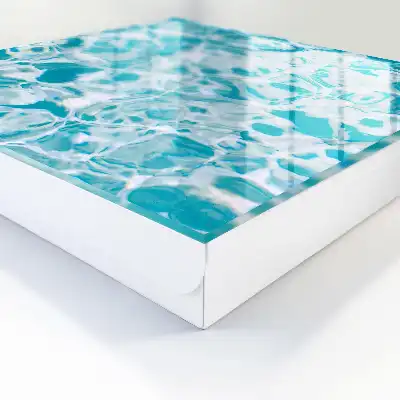Key box for home Water swirls create a mesmerizing effect