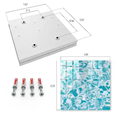 Key box for home Water swirls create a mesmerizing effect