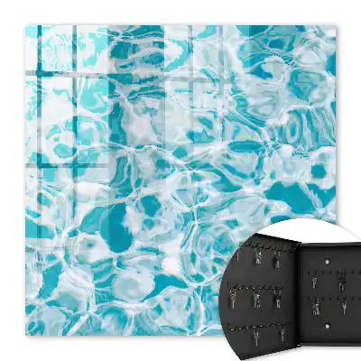 Key box for home Water swirls create a mesmerizing effect