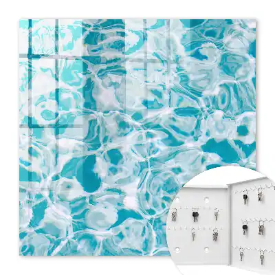 Key box for home Water swirls create a mesmerizing effect