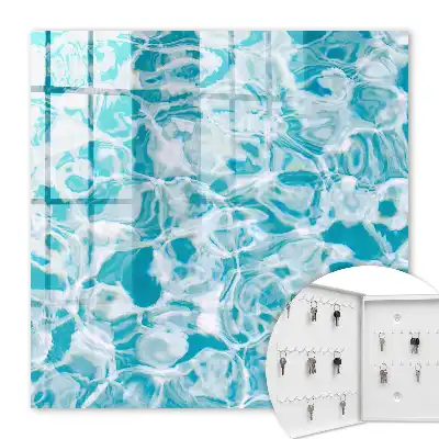 Key box for home Water swirls create a mesmerizing effect