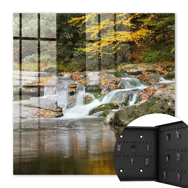 Key box for home Autumn refreshment in a peaceful setting