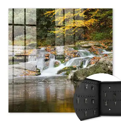 Key box for home Autumn refreshment in a peaceful setting