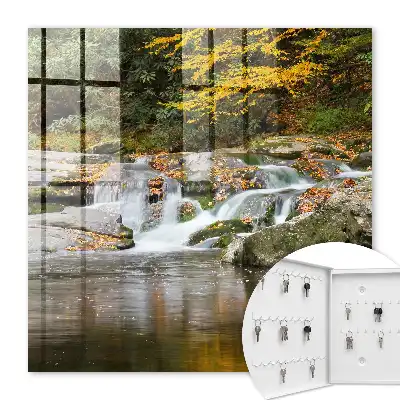 Key box for home Autumn refreshment in a peaceful setting