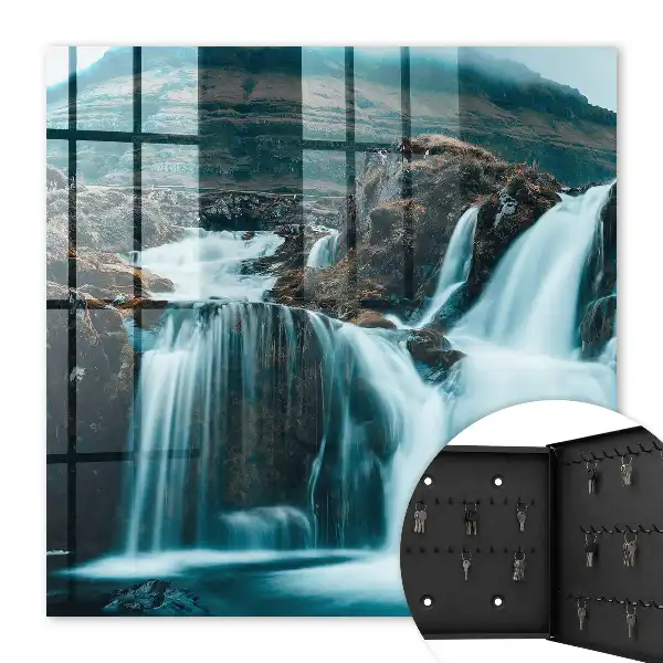 Wall mounted key cabinet The majesty of nature surrounding