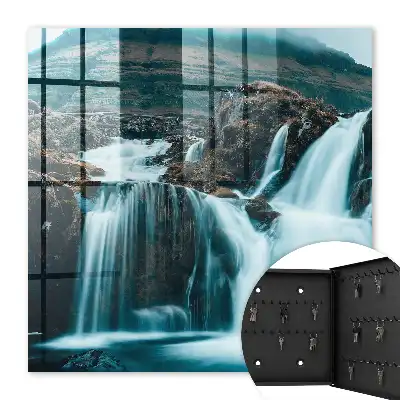 Wall mounted key cabinet The majesty of nature surrounding