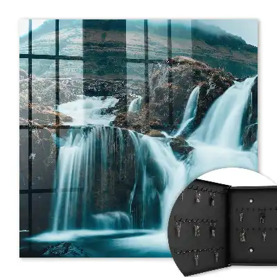 Wall mounted key cabinet The majesty of nature surrounding