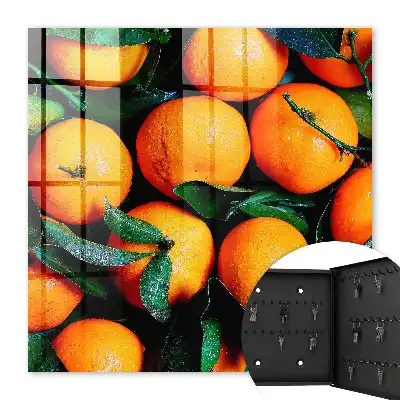 Key cabinet Fresh fruit green leaves
