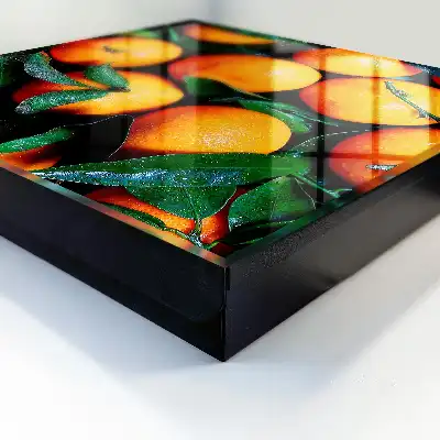 Key cabinet Fresh fruit green leaves