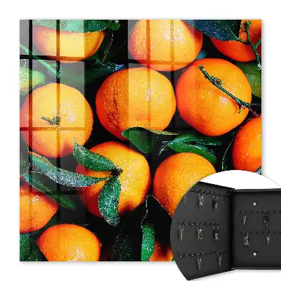 Key cabinet Fresh fruit green leaves
