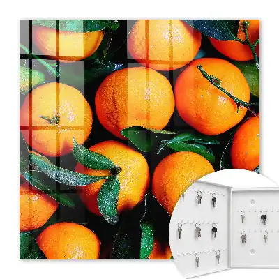 Key cabinet Fresh fruit green leaves
