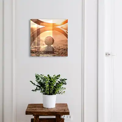 Decorative key box Abstract harmony of nature's geometry