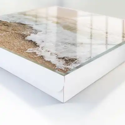 Key cabinet Sea wave with sun rays