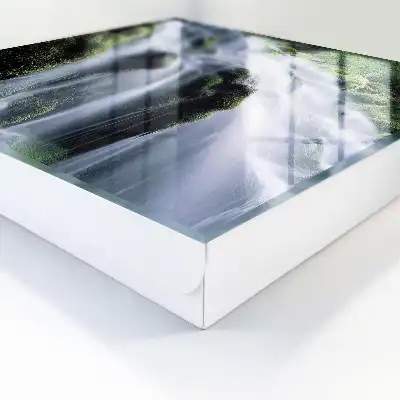 Key box for home Green waterfall surrounding