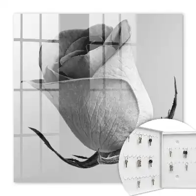 Wall mounted key cabinet Rose elegance minimalism nature