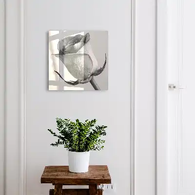 Wall mounted key cabinet Rose elegance minimalism nature