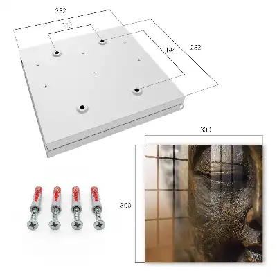 Wall mounted key box Calm elegance full of harmony