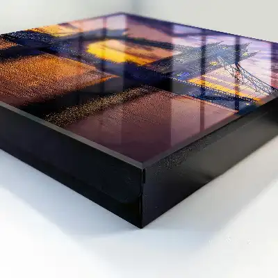 Decorative key box Magical sunset view