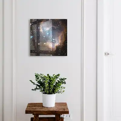 Key cabinet A stellar nebula full of stars