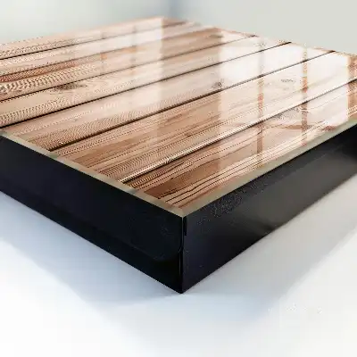 Key box for home Wooden boards with beautiful grain