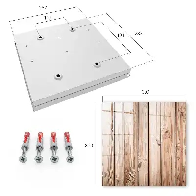 Key box for home Wooden boards with beautiful grain