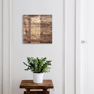 Key box for home Wooden pattern with natural grain
