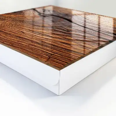 Wall mounted key box Wooden texture with a warm atmosphere