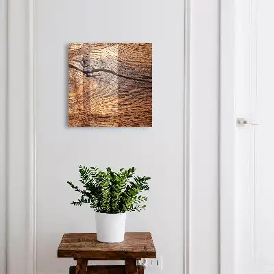 Wall mounted key box Wooden texture with a warm atmosphere