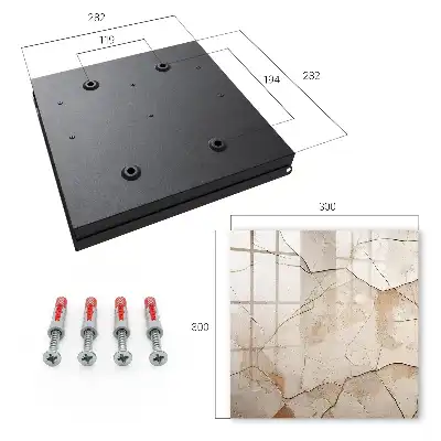 Key box for home Subtle earth beige pattern