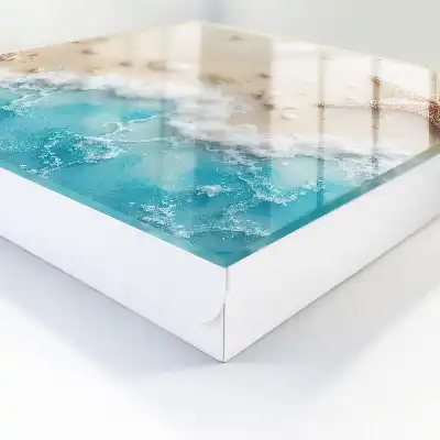 Key box for home Summer beach with blue sea