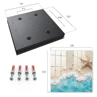 Key box for home Summer beach with blue sea