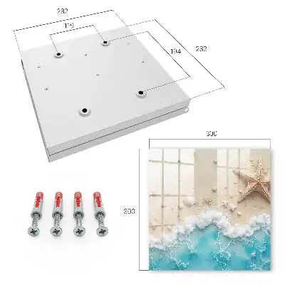 Key box for home Summer beach with blue sea