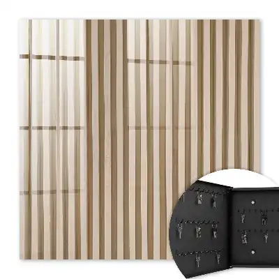 Key box for home Beige lines texture effect