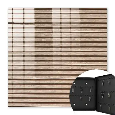 Decorative key box Warm lines without decoration