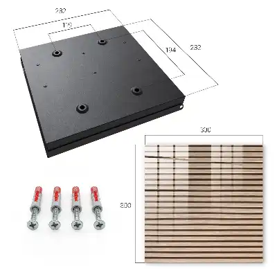 Decorative key box Warm lines without decoration