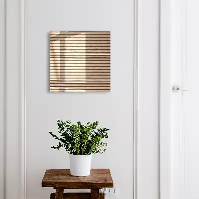 Decorative key box Warm lines without decoration