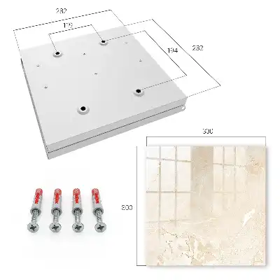 Decorative key box Beige texture pattern designs