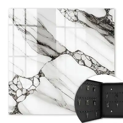 Key cabinet Marbled pattern patterns