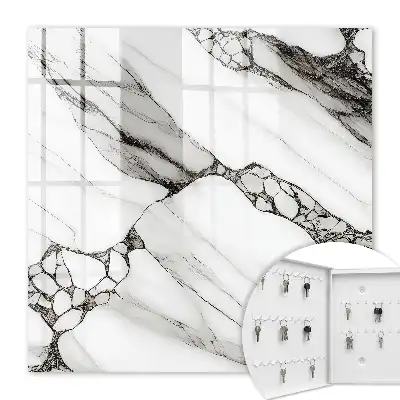 Key cabinet Marbled pattern patterns