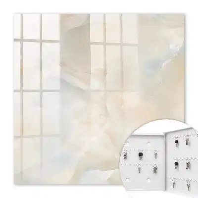 Wall mounted key box Creamy calm in shades